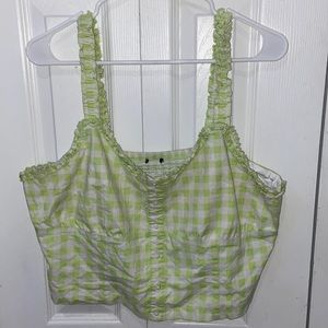 Hot Topic Plaid Tank